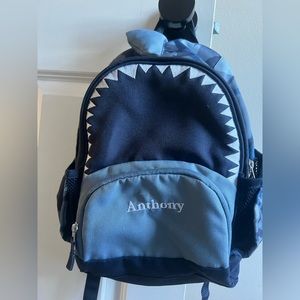 Pottery barn kids Anthony backpack shark great condition